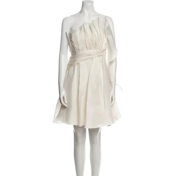 NWT. $3829 CAROLINA HERRERA NAOMI BRIDAL DRESS US 6 - Picture 3 of 8